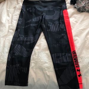 Under armour cropped leggings